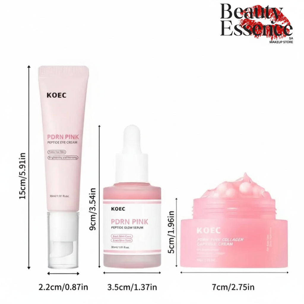 PDRN Pink Set with Beauty Essence Logo Top Right